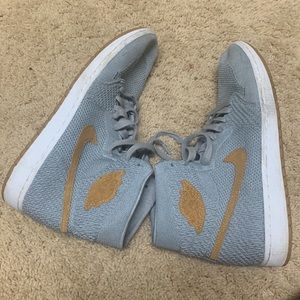 2017 air Jordan 1 retro flyknit wolf grey Nike